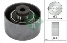 Vratna/vodici kladka, ozubeny remen Schaeffler INA 532 0142 10