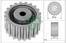 Obehová/vodiaca kladka ozubeného remeňa Schaeffler INA 532 0220 10