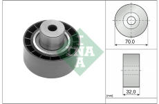 Vratna/vodici kladka, ozubeny remen Schaeffler INA 532 0232 10