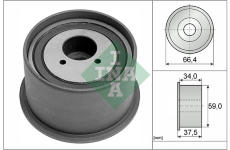 Vratna/vodici kladka, ozubeny remen Schaeffler INA 532 0366 20