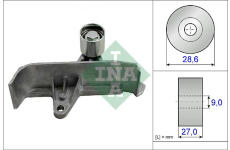 Vratna/vodici kladka, ozubeny remen Schaeffler INA 532 0601 10