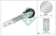 napinak, zebrovany klinovy remen Schaeffler INA 533 0049 20