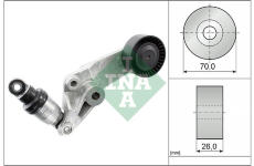 Napinák rebrovaného klinového remeňa Schaeffler INA 534 0016 10