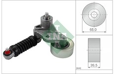 napinak, zebrovany klinovy remen Schaeffler INA 534 0037 10