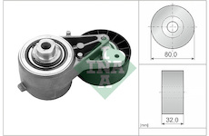 napinak, zebrovany klinovy remen INA 534 0077 20