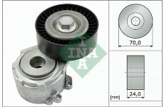 Napínák, žebrovaný klínový řemen Schaeffler INA 534 0110 20