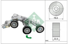 Napínák, žebrovaný klínový řemen Schaeffler INA 534 0338 10