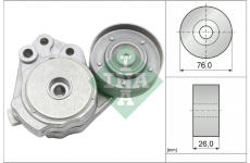 napinak, zebrovany klinovy remen Schaeffler INA 534 0374 10