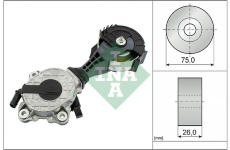 napinak, zebrovany klinovy remen Schaeffler INA 534 0425 10