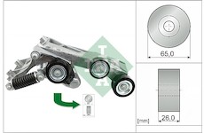 napinak, zebrovany klinovy remen Schaeffler INA 534 0446 10