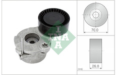 Napínák, žebrovaný klínový řemen INA 534 0630 10