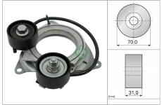 Napinák rebrovaného klinového remeňa Schaeffler INA 534 1011 10