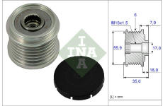 Voľnobeżka alternátora Schaeffler INA 535 0014 10