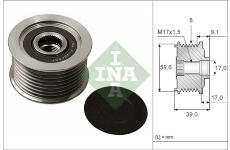 Voľnobeżka alternátora Schaeffler INA 535 0049 10