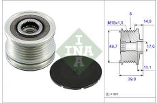 Voľnobeżka alternátora Schaeffler INA 535 0050 10