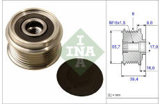 Voľnobeżka alternátora Schaeffler INA 535 0060 10