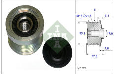 Předstihová spojka Schaeffler INA 535 0072 10