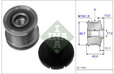 Voľnobeżka alternátora Schaeffler INA 535 0085 10