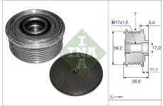 Voľnobeżka alternátora Schaeffler INA 535 0087 10