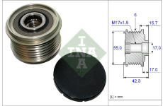 Voľnobeżka alternátora Schaeffler INA 535 0154 10