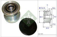 Voľnobeżka alternátora Schaeffler INA 535 0193 10