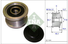 Voľnobeżka alternátora Schaeffler INA 535 0202 10