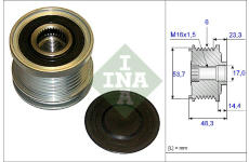 Voľnobeżka alternátora Schaeffler INA 535 0204 10