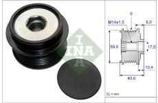 Voľnobeżka alternátora Schaeffler INA 535 0208 10