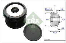 Předstihová spojka Schaeffler INA 535 0209 10