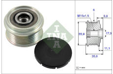 Voľnobeżka alternátora Schaeffler INA 535 0222 10