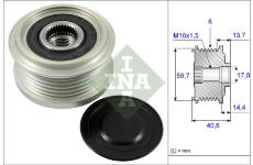 Voľnobeżka alternátora Schaeffler INA 535 0228 10