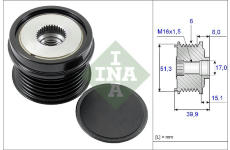 Voľnobeżka alternátora Schaeffler INA 535 0252 10