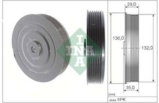 remenice, klikovy hridel Schaeffler INA 544 0009 10