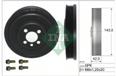 Sada remenice, klikova hridel Schaeffler INA 544 0083 20