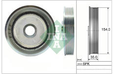 Remenica kľukového hriadeľa Schaeffler INA 544 0112 10