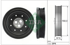 Remenica kľukového hriadeľa Schaeffler INA 544 0134 10