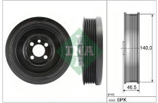 Řemenice, klikový hřídel Schaeffler INA 544 0138 10