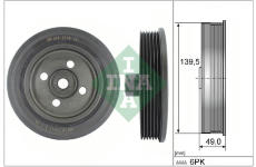 remenice, klikovy hridel Schaeffler INA 544 0139 10