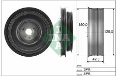 remenice, klikovy hridel Schaeffler INA 544 0161 10