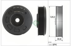 Řemenice, klikový hřídel Schaeffler INA 544 0197 10