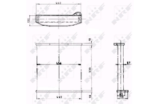 chladici mrizka NRF 1001