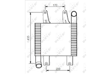 chladič turba NRF 30539