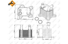 Chladič oleje, automatická převodovka NRF 31342