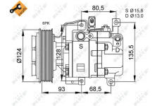 Kompresor, klimatizace NRF32408