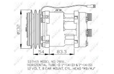 Kompresor, klimatizace NRF 32757