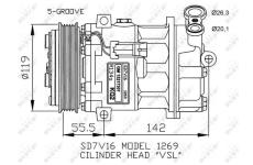 Kompresor, klimatizace NRF 32818G