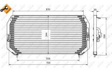 Kondenzátor, klimatizace NRF35193