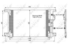 Kondenzátor klimatizácie NRF 35772