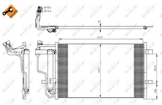 Kondenzátor, klimatizace NRF35922