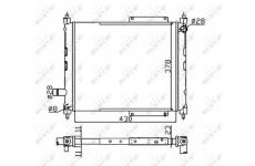 Chladič, chlazení motoru NRF50128A